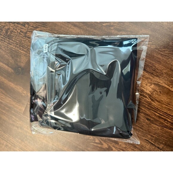 Footjoy DryJoys Mens Large L Rain Jacket Full Zip Windbreaker Jacket Golf Black - Picture 11 of 11